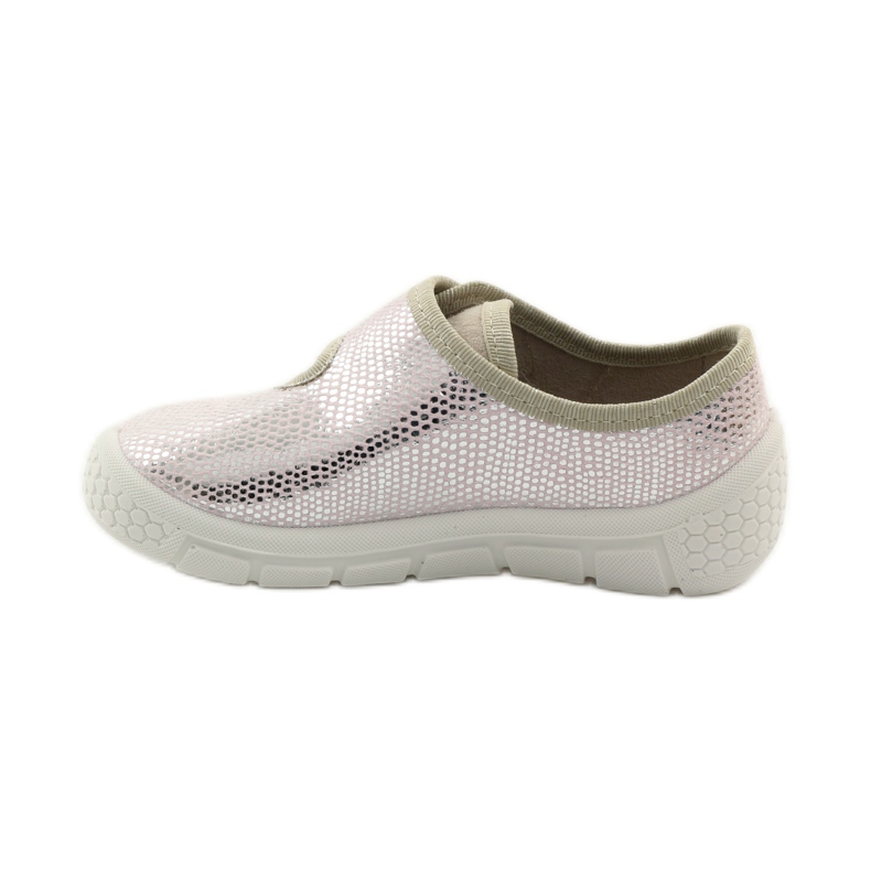 Papuci de casă, talpă interioară, inferioară, SOFT-B Befado roz gri maro 2