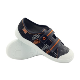 Papuci adidași băieți napi Befado gri portocale negru 3 Papuci adidași băieți napi Befado gri portocale negru 3