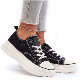 Adidași pentru femei pe masivul Sole Big Star NN274125 Negru 4