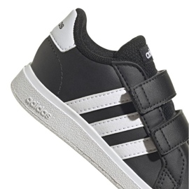 Pantofi Adidas Grand Court 2.0 Hook and Loop GW6523 negru 4