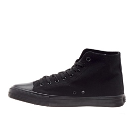 Big Star Pantofi pentru bărbați Star High FF174550 Adidaje negri negri 1