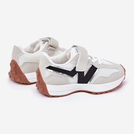 Adidași cu velcro pentru copii, gri 2