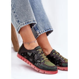 Pantofi pentru femei pentru femei modelate Maciejka 06784-20 Negru 6