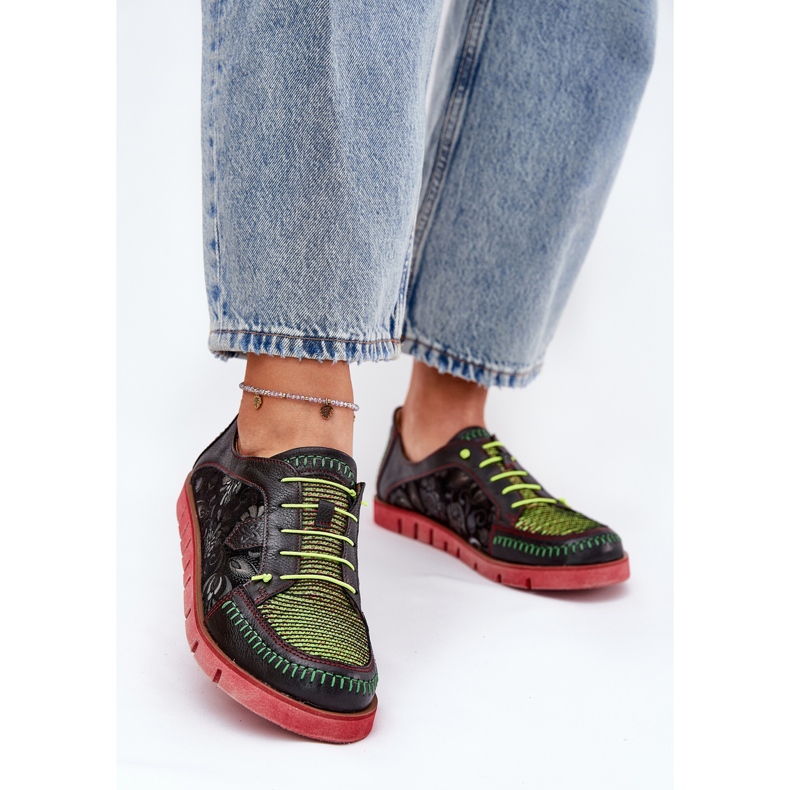 Pantofi pentru femei pentru femei modelate Maciejka 06784-20 Negru 2