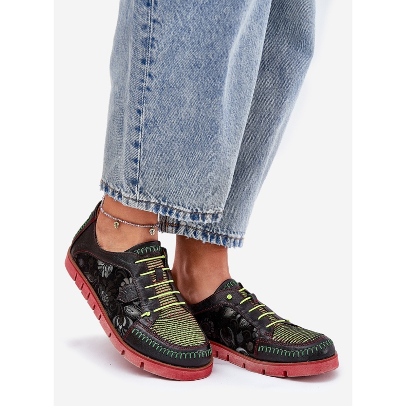 Pantofi pentru femei pentru femei modelate Maciejka 06784-20 Negru 1