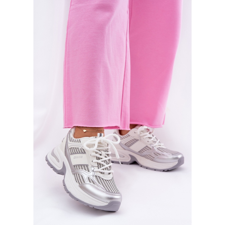 Adidași pentru femei Big Star RR274A195 Alb 2