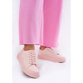 Adidaje pentru femei pentru femei Big Star RR274404 Pink roz 1 Adidaje pentru femei pentru femei Big Star RR274404 Pink roz 1