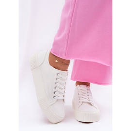 Adidaje materiale pentru femei Big Star RR274405 Alb 6