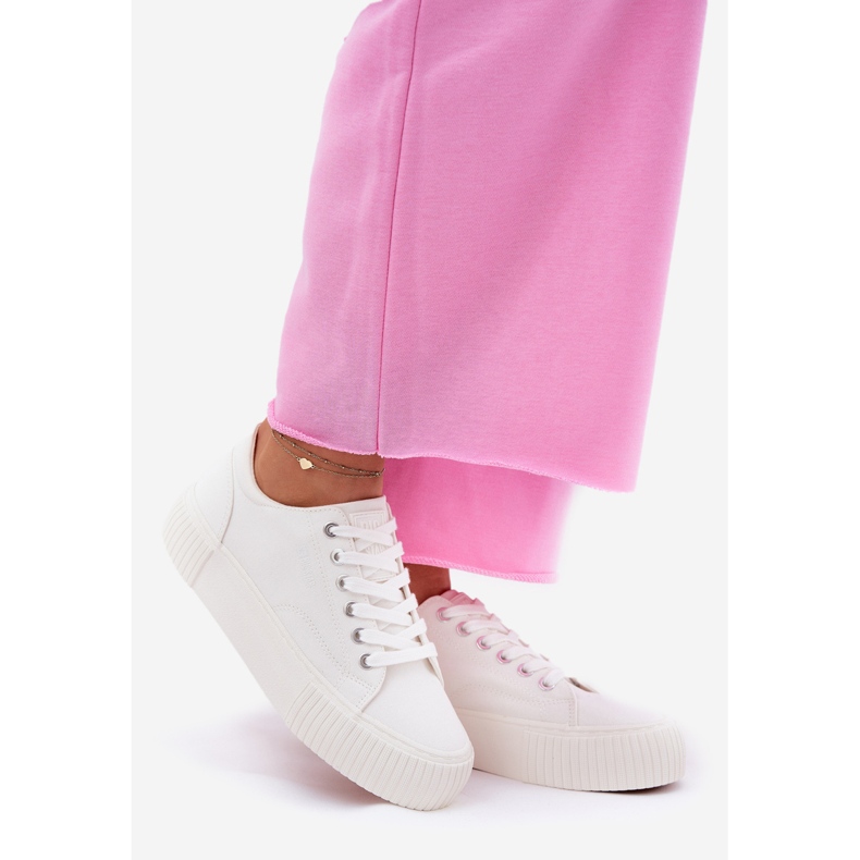 Adidaje materiale pentru femei Big Star RR274405 Alb 1