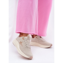 Big Star Sneakers Sports Shoes Star Big Women RR274A145 Hi-Polish Beige System bej 2