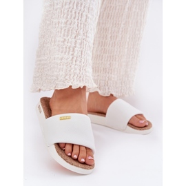 Papuci pentru femei Big Star RR274A103 White alb 2