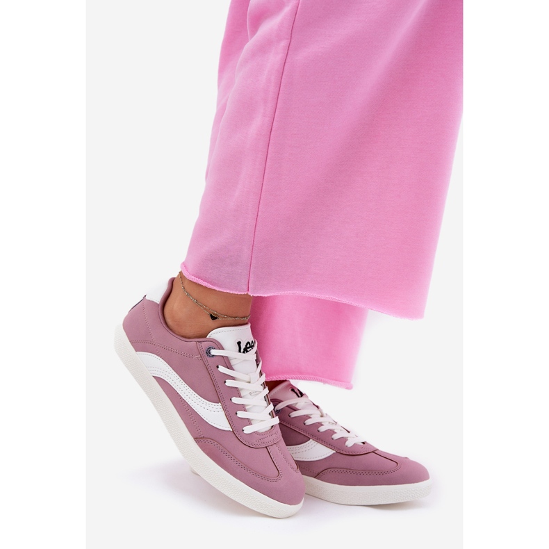 Adidași pentru femei Lee Lian Femei Low 50251005.72G Purple violet 1