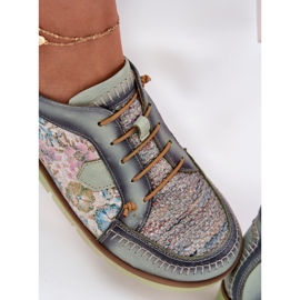 Pantofi pentru femei pentru femei modelate maciejka 06784-09 verde 8
