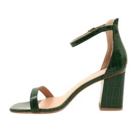 Sandale de șarpe pentru femei Model verde 5