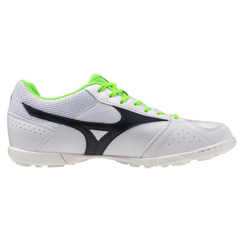 Pantofi de fotbal Mizuno Morelia Sala Club TF Q1GB251610 alb 1
