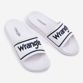 Wrangler Averll Slider Men Low 20251042.1fg Flip -Flip -Flops alb 1