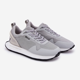 Adidași pentru bărbați pe Big Star RR174358 Sistemul de sistem Hi-Polish Platform System Grey gri 1 Adidași pentru bărbați pe Big Star RR174358 Sistemul de sistem Hi-Polish Platform System Grey gri 1