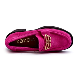 Zazoo 20170 Pantofi de damă din piele intoarsa cu toc inalt, fucsia roz 2 Zazoo 20170 Pantofi de damă din piele intoarsa cu toc inalt, fucsia roz 2