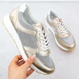 Sport din piele Sport Golden Remonte D2G03-90 de aur 1 Sport din piele Sport Golden Remonte D2G03-90 de aur 1