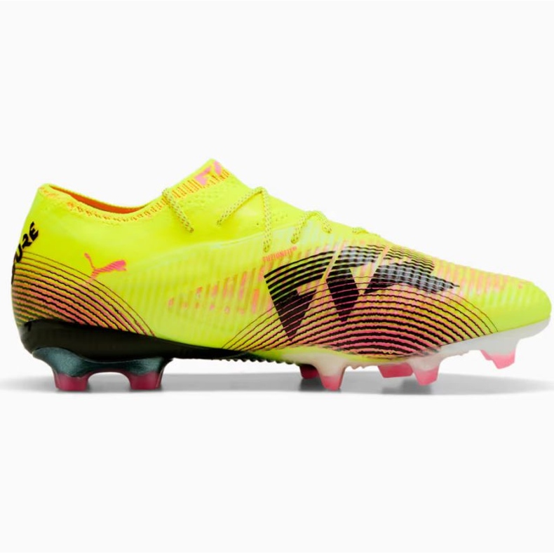 PUMA Future 8 Ultimate Low FG 108361-03 Pantofi de fotbal galben 1 PUMA Future 8 Ultimate Low FG 108361-03 Pantofi de fotbal galben 1