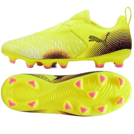 PUMA Future 8 Match LL FG/AG JR 108285-03 Pantofi de fotbal galben 1