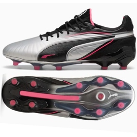 PUMA King Ultimate FG/AG 108303-02 Pantofi de fotbal argint 1