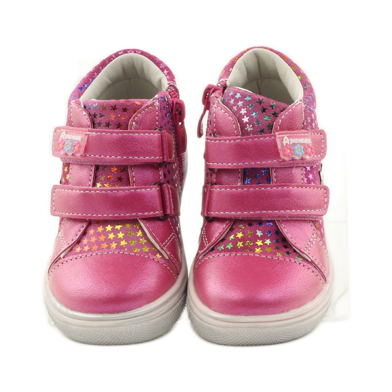 American Club Pantofi sport comozi cu starul american 703925 roz 4 American Club Pantofi sport comozi cu starul american 703925 roz 4