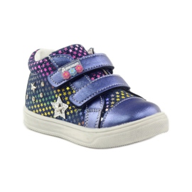 American Club Pantofi sport comozi cu starul american 703925 albastru marin 1