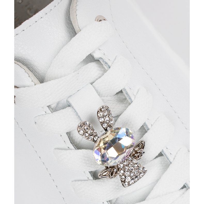 Adidași albi cu pini de piele Sergio Leone 1