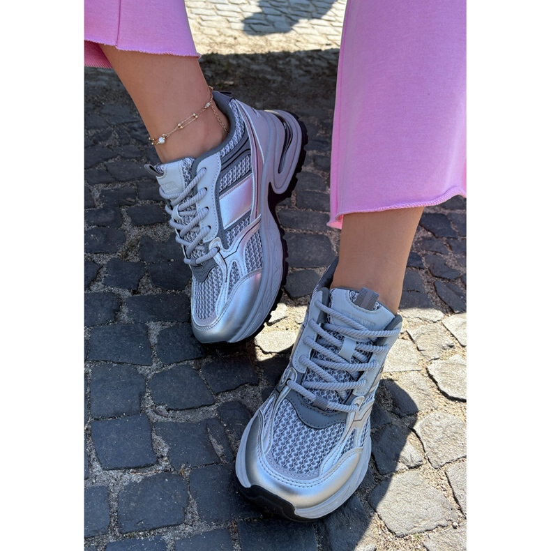 Adidași pentru femei Big Star RR274A193 Grey gri 2