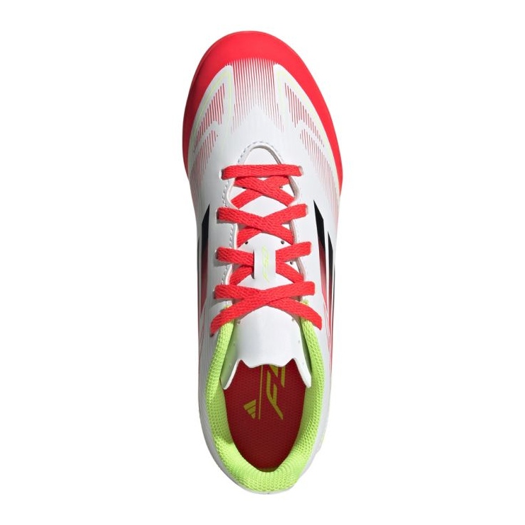 Adidas F50 Club TF IE3732 Pantofi de fotbal alb 4