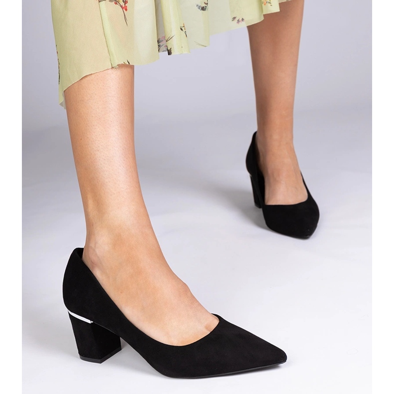 Pompe de femei negre de la Ekozamszu negru 1