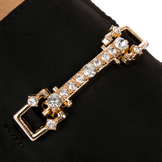 Vices Pantofi de piele intoarsa negru 1