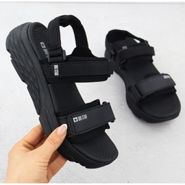 Sandale sportive Velcro pentru femei Big Star RR274A076 negru 1