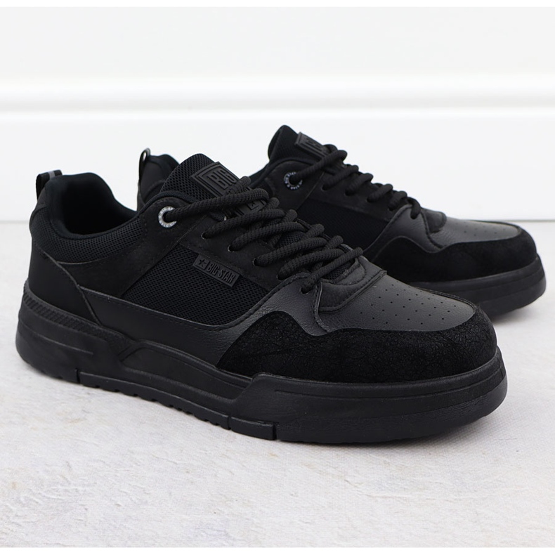 Big Star Starul Big Big Black RR174606 Pantofi sport pentru bărbați pentru bărbați negru 1