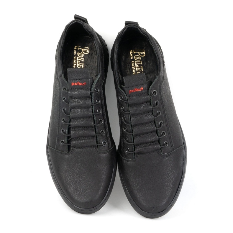 Polbut Pantofi casual barbati din piele 2121/2 negru 5 Polbut Pantofi casual barbati din piele 2121/2 negru 5