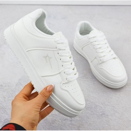 Pantofi sport pentru femei Big Star RR274A241 White alb 1 Pantofi sport pentru femei Big Star RR274A241 White alb 1