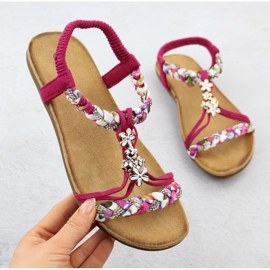 Sandale confortabile pentru femei Pink Artiker 56C1314 roz 1 Sandale confortabile pentru femei Pink Artiker 56C1314 roz 1