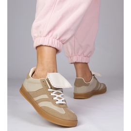Adidași bej adidași pentru femei 2