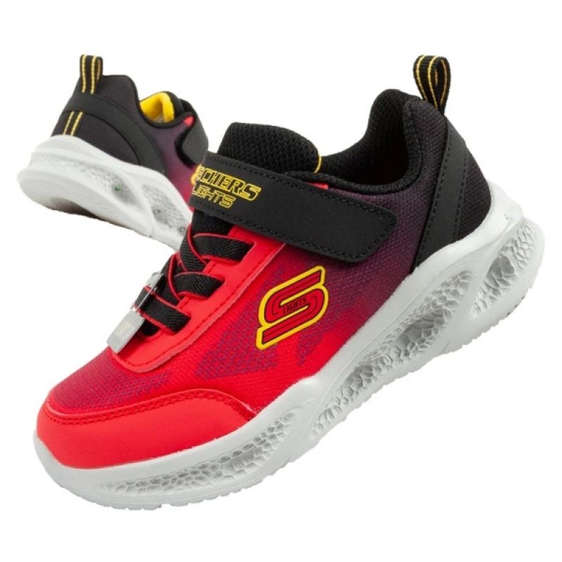 Skechers S Lights-Metteor 401495N/RDBK Pantofi roșu 1
