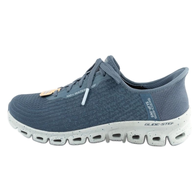 Pantofi Skechers Glide-pas 104571/SLT cu membrană albastru 4
