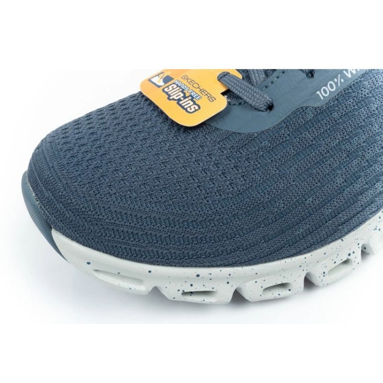 Pantofi Skechers Glide-pas 104571/SLT cu membrană albastru 7