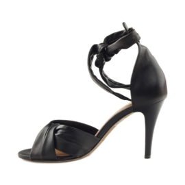 Sandale de dama Badura 4650 negre negru 2