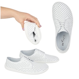 Olivier Openwork minimalist minimalist pentru femei 1288pol alb 7