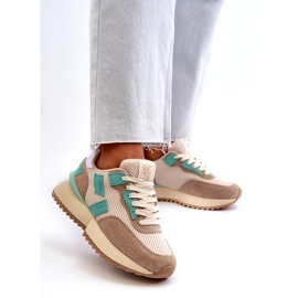 Adidaje sport pentru femei Big Star NN274973 Beige bej 2