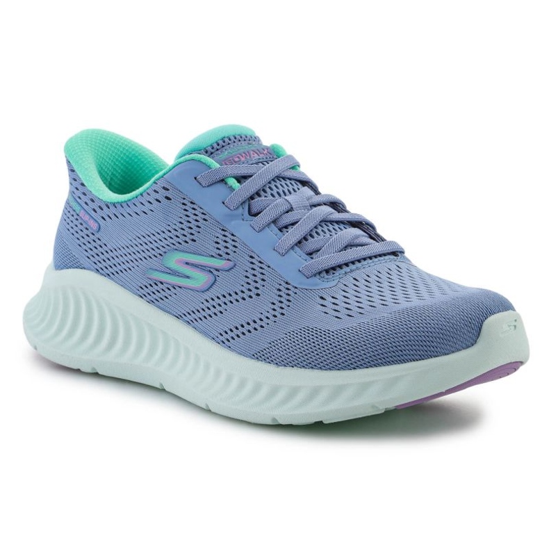 Skechers Slip-Inss: Go Walk Now-Khloe 125643-blgrr pantofi albastru 1