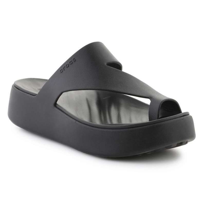 Flip-Flops Crocs Etaway Platform Toe Loop 210834-001 negru 1