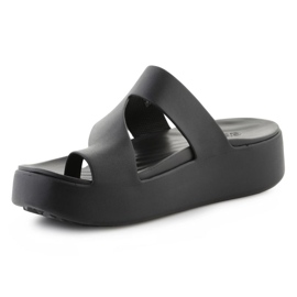 Flip-Flops Crocs Etaway Platform Toe Loop 210834-001 negru 3