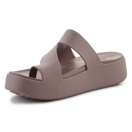 Flip-Flops Crocs Etaway Platform Toe Loop 210834-0LF maro 3