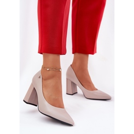 Pompe elegante pe Vinceza 62220 Pilon Grey gri 2